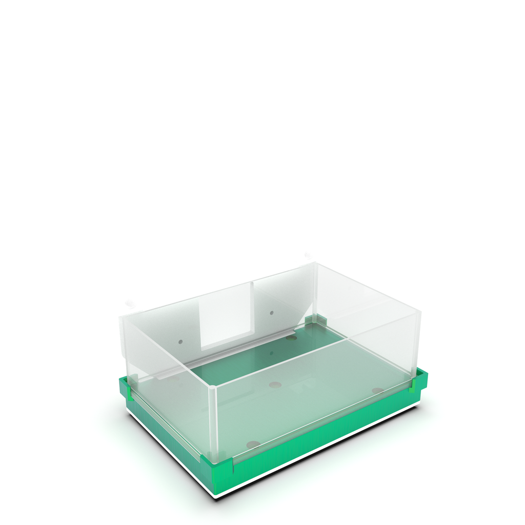 Flat Bottom Deck Module with reservoir